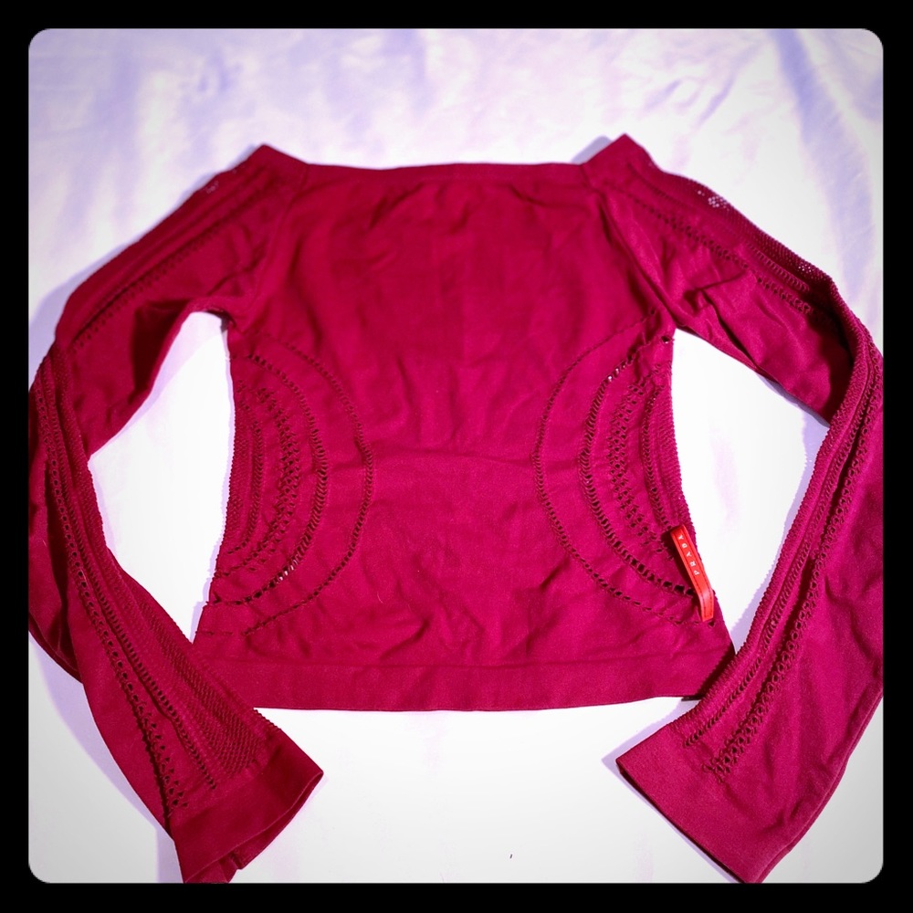 Prada Cropped Spandex Activewear Top